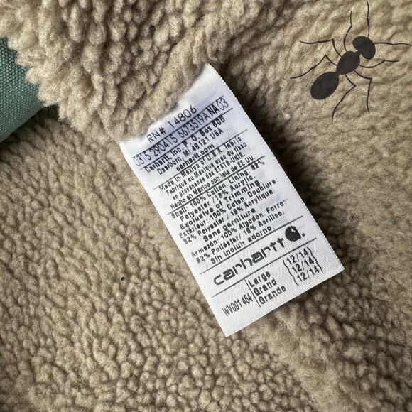 Vintage Y2K Carhartt WOMENS WV001 light blue work wear vest - Picture 3 of 5